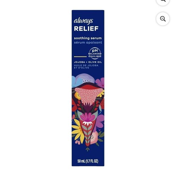 Bundle: Skintimate Bloom Shaving Gel 7 oz, Always Relief Soothing Serum 50 ml. - Picture 7 of 8